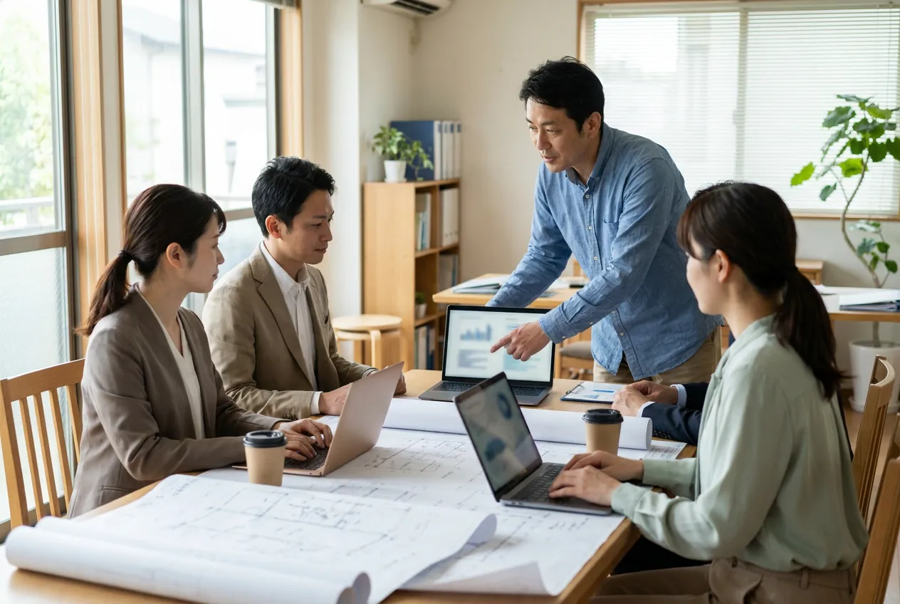 建設業のAI研修のイメージ